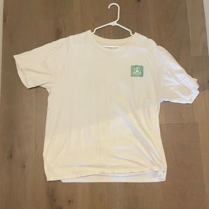 White active ride shop tee